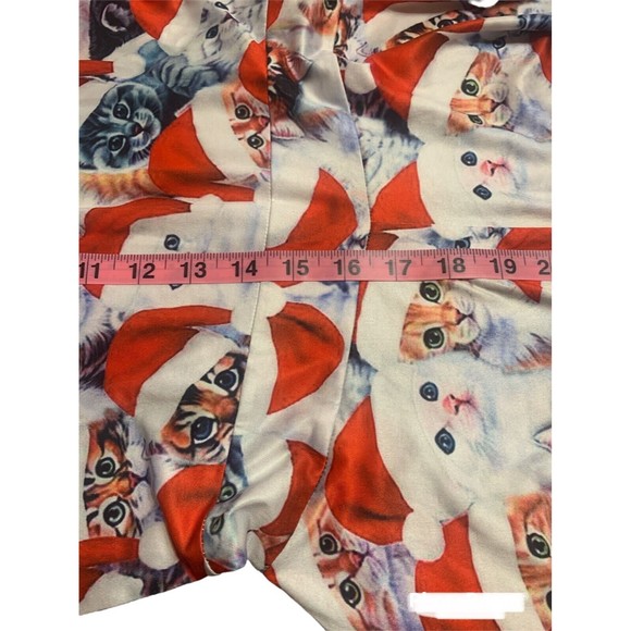 Torary Ugly Faux sweater Christmas Dress Fit And Flare Cats In Hats Sz M - Picture 6 of 13